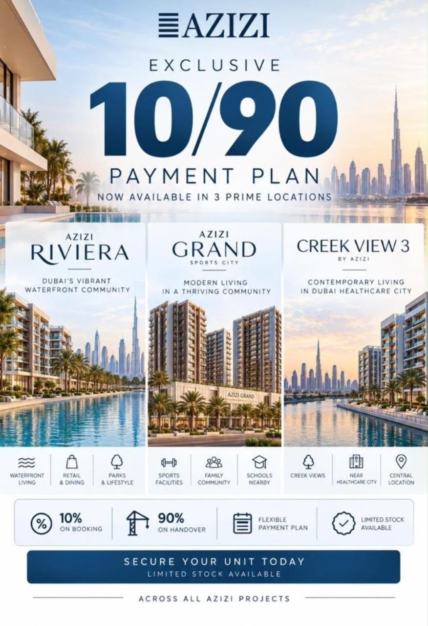 Azizi payment plan
