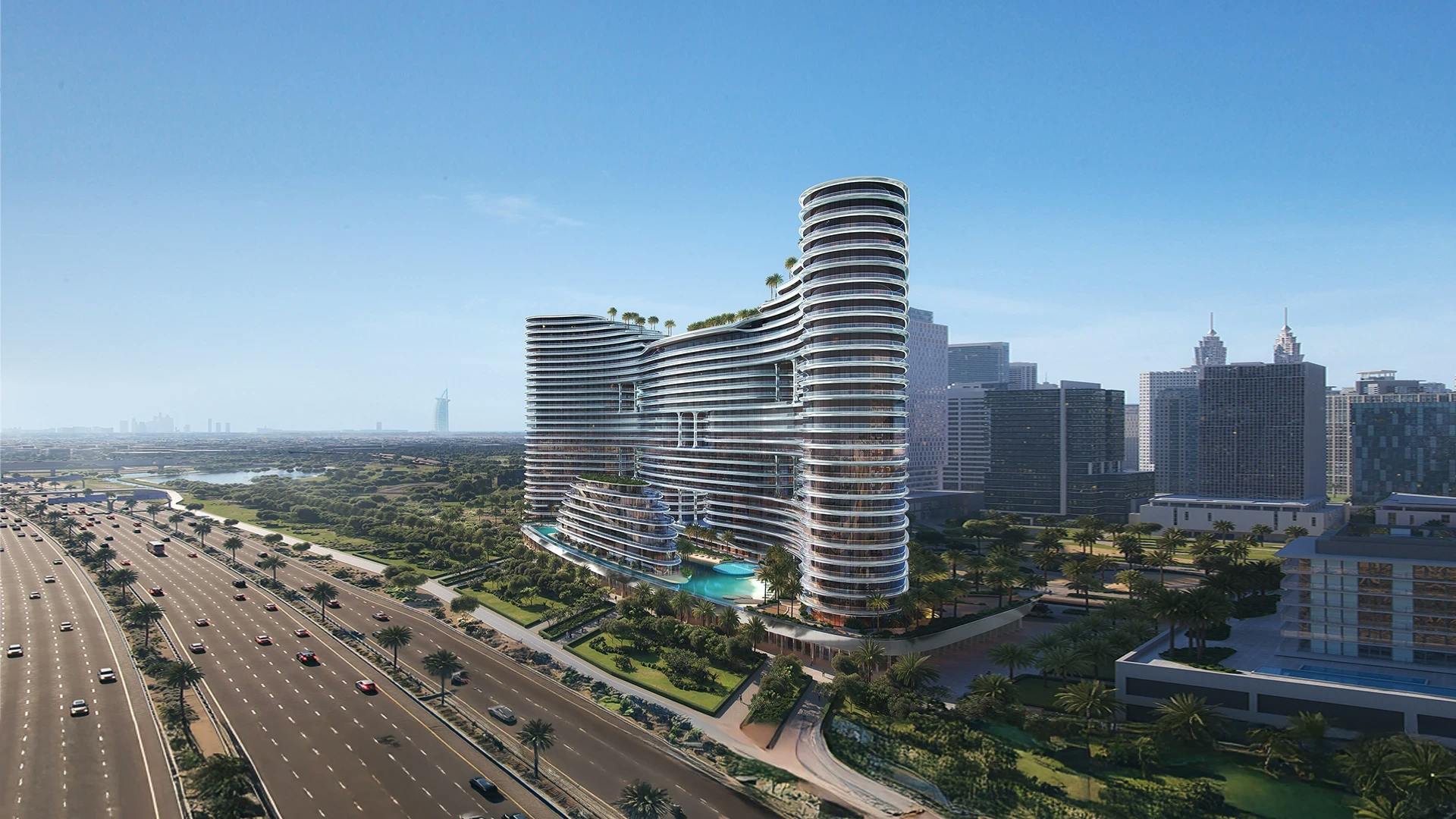 Binghatti Aquarise - off-plan project in Dubai